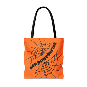 Acupuncturist Spiderweb Canvas Tote Bag
