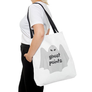 Ghost Points Canvas Tote Bag