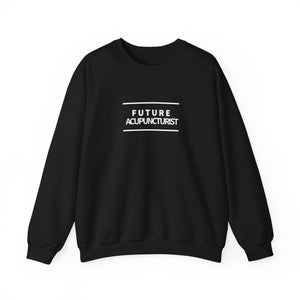 Future Acupuncturist Simple Font Sweatshirt