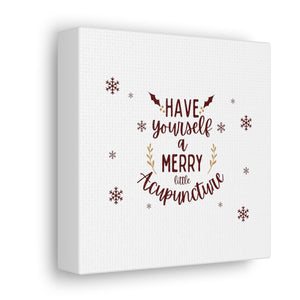 Have yourself a merry little Acupuncture Canvas