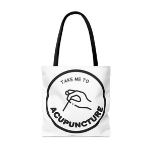 Take me to Acupuncture Canvas Tote Bag