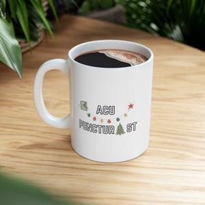 Acupuncturist Christmas Version Mug