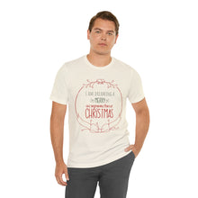 Load image into Gallery viewer, I am dreaming a merry acupuncture Christmas Short-Sleeve T-Shirt
