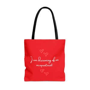 I am dreaming of an acupuncturist Canvas Tote Bag
