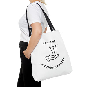 Let's be acupuncturist Canvas Tote Bag