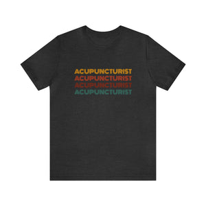 Acupuncturist Retro Short-Sleeve T-Shirt