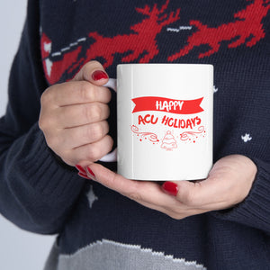 Happy Acu Holiday Mug