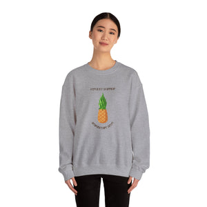Acupuncture Helps with Pineapple Fertility Warrior Sweatshirt