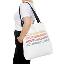 Load image into Gallery viewer, Acupuncturist Retro Canvas Tote Bag
