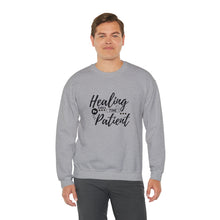 Load image into Gallery viewer, Healing takes time. Be Patient Sweatshirt
