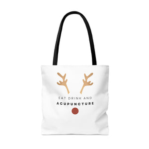 Eat Drink and Acupuncture Canvas Tote Bag