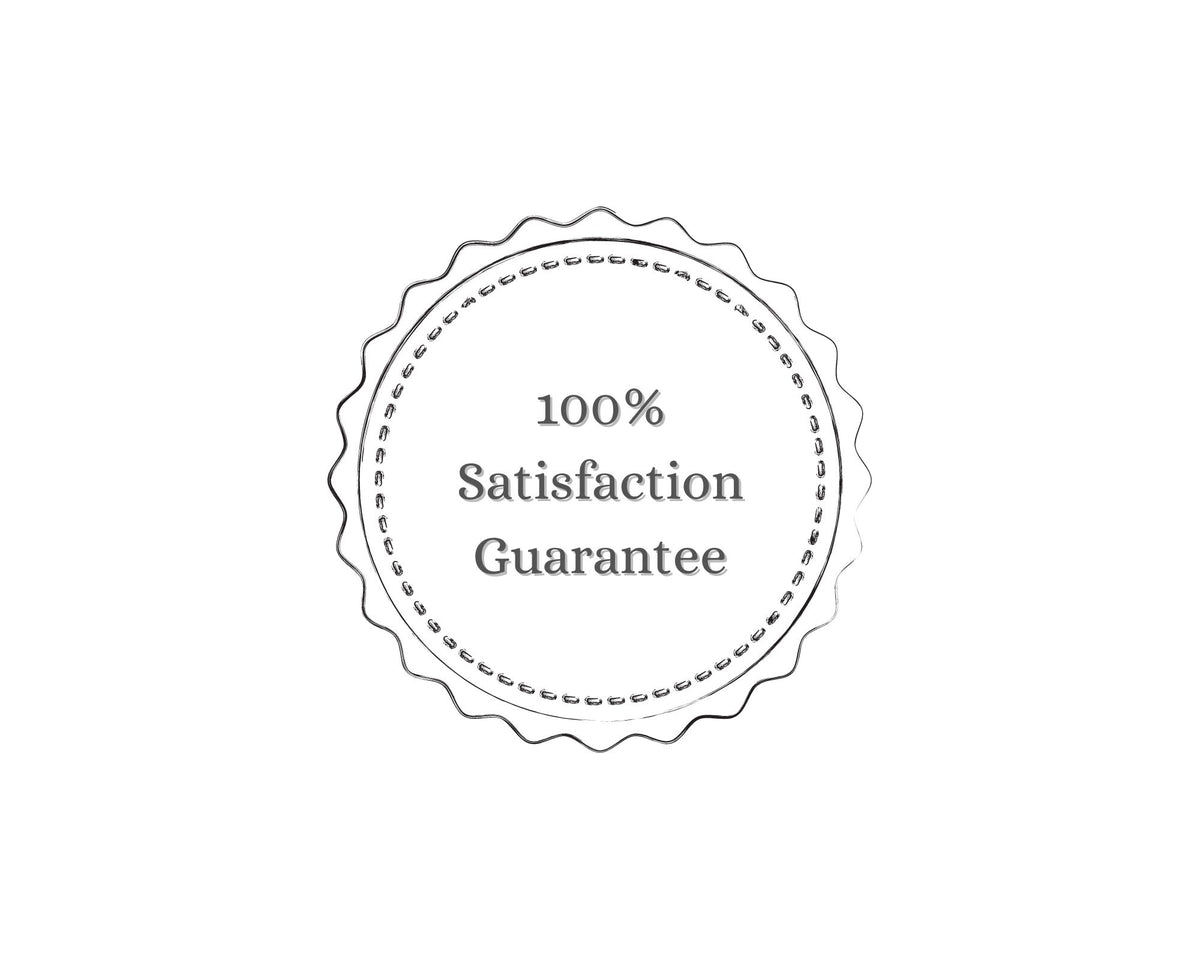 100% satisfaction guarantee