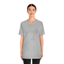 Load image into Gallery viewer, Facial Acupuncture Line Art Short Sleeve T-Shirt
