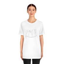 Load image into Gallery viewer, Moxibustion Line Art Short-Sleeve T-Shirt
