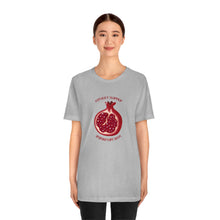 Load image into Gallery viewer, Acupuncture Helps with Pomegranate Fertility Warrior Short Sleeve T-Shirt
