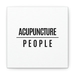 Acupuncture People Canvas