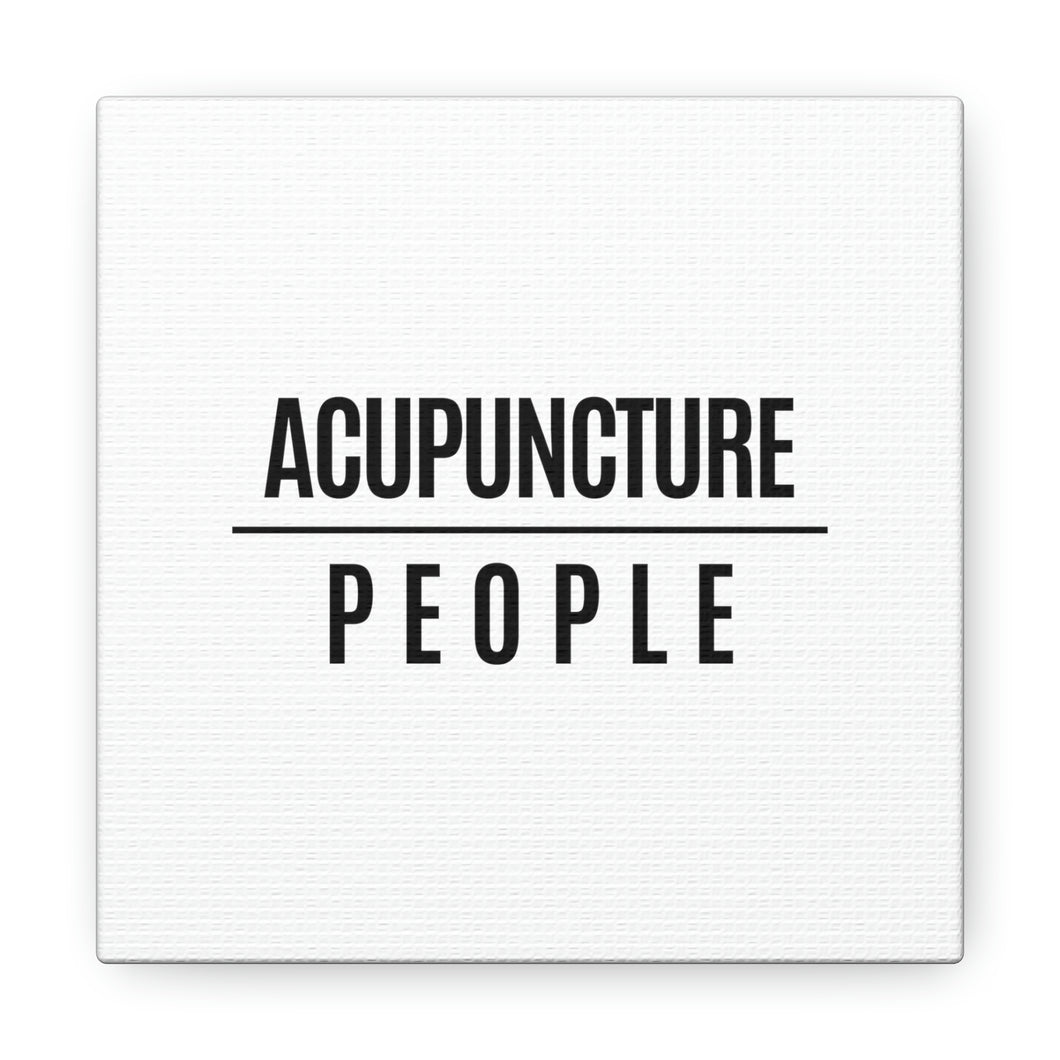 Acupuncture People Canvas