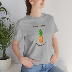 Acupuncture Helps with Pineapple Fertility Warrior Short Sleeve T-Shirt