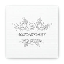 Load image into Gallery viewer, Acupuncturist Spring Canvas
