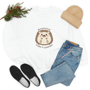 Acupuncture Make It Possible with Baby Hedgehog Sweatshirt