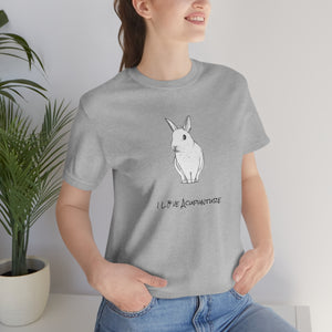 Rabbit loves Acupuncture Short Sleeve T-Shirt
