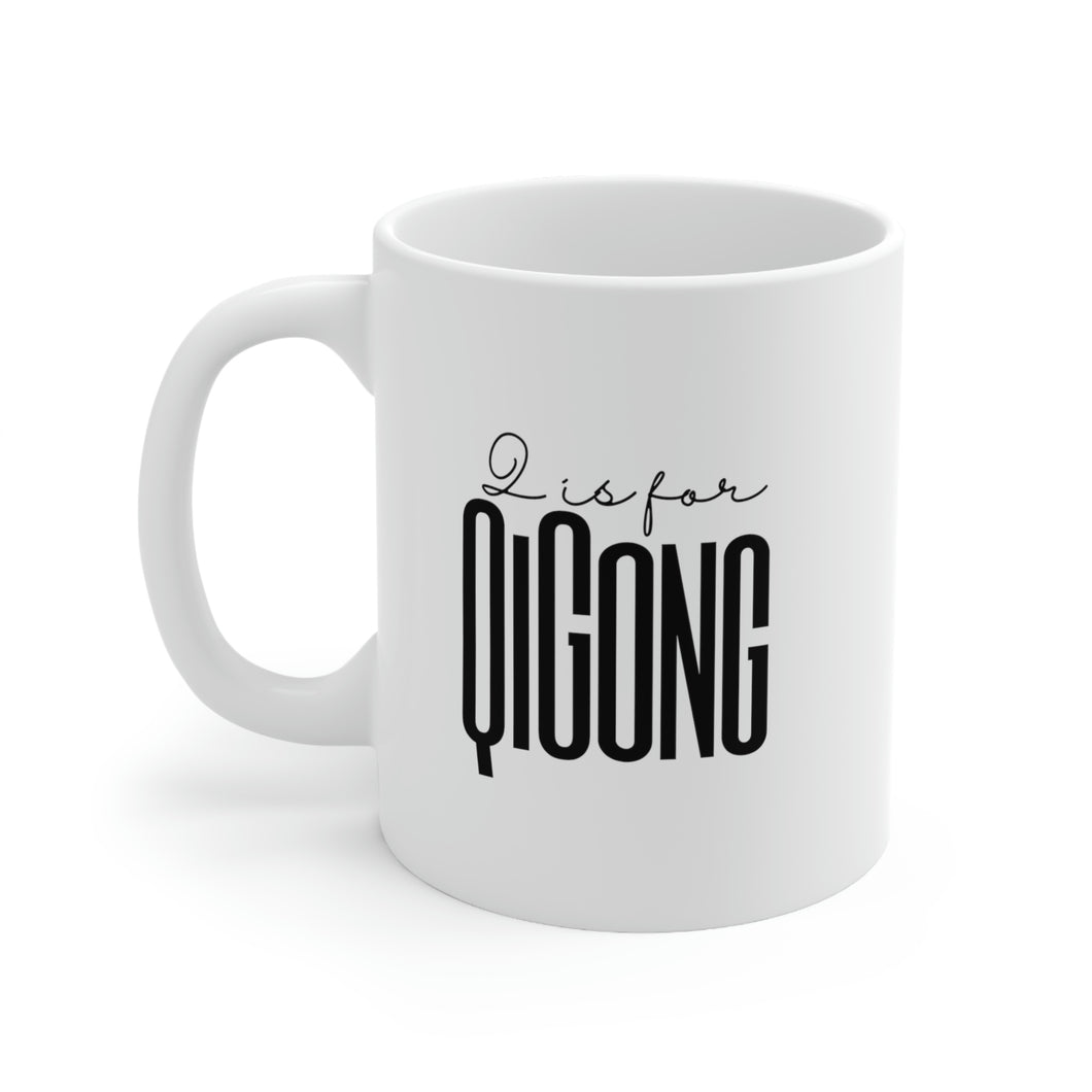 Q is for QiGong Mug