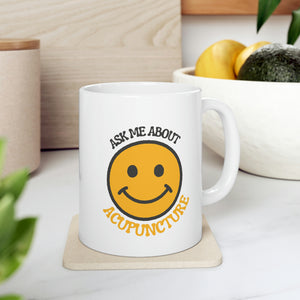 Ask me about Acupuncture Mug
