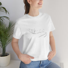 Load image into Gallery viewer, Fire Cupping Line Art Short- Sleeve T-Shirt
