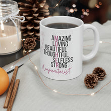 Load image into Gallery viewer, Acupuncturist Mother Acrostic Poem Mug

