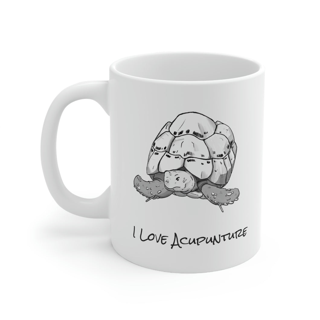 Tortoise Loves Acupuncture Mug