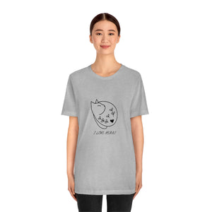 Cat Loves Herbs Short-Sleeve T-Shirt