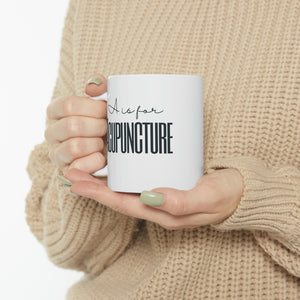 A is for Acupuncture Mug