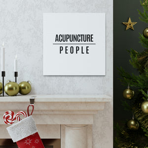 Acupuncture People Canvas