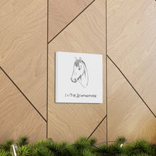Load image into Gallery viewer, Horse Loves Acupuncture Canvas
