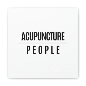 Acupuncture People Canvas