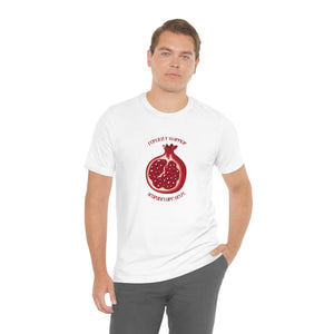 Acupuncture Helps with Pomegranate Fertility Warrior Short Sleeve T-Shirt