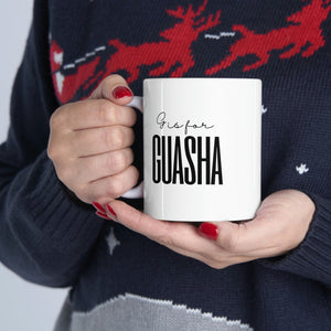 G is for Gua Sha Mug