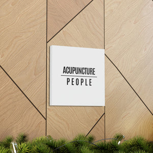 Acupuncture People Canvas