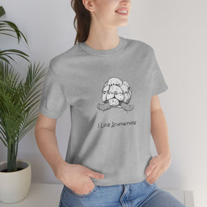 Tortoise loves Acupuncture Short Sleeve T-Shirt