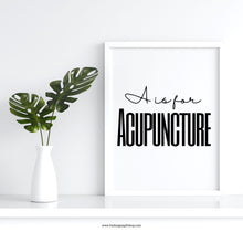 Load image into Gallery viewer, A is for Acupuncture (Digital Download)
