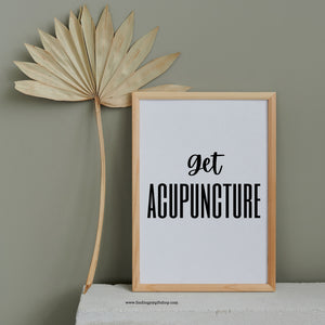 Get Acupuncture (Digital Download)