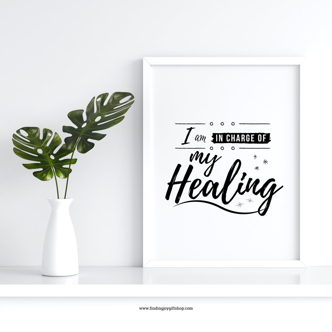 I am in charge of my healing (Digital Download)