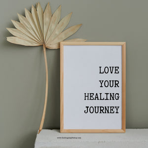 Love Your Healing Journey Typewriter Font (Digital Download)