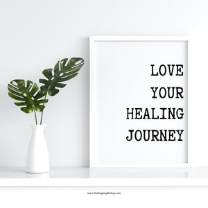 Love Your Healing Journey Typewriter Font (Digital Download)