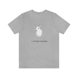 Rabbit loves Acupuncture Short Sleeve T-Shirt