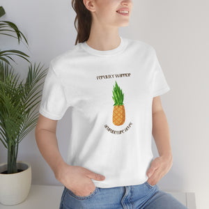 Acupuncture Helps with Pineapple Fertility Warrior Short Sleeve T-Shirt