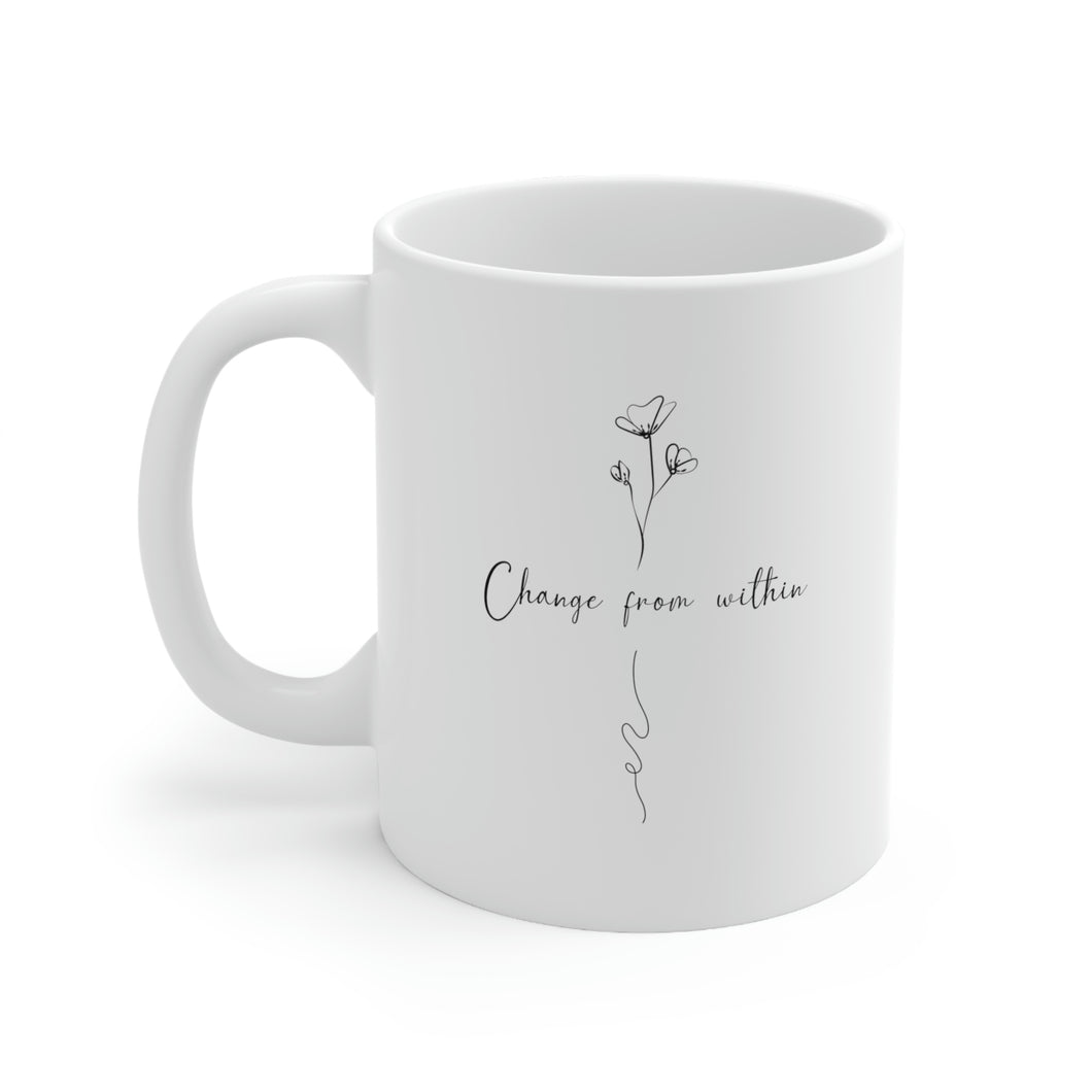 Change from within Mug