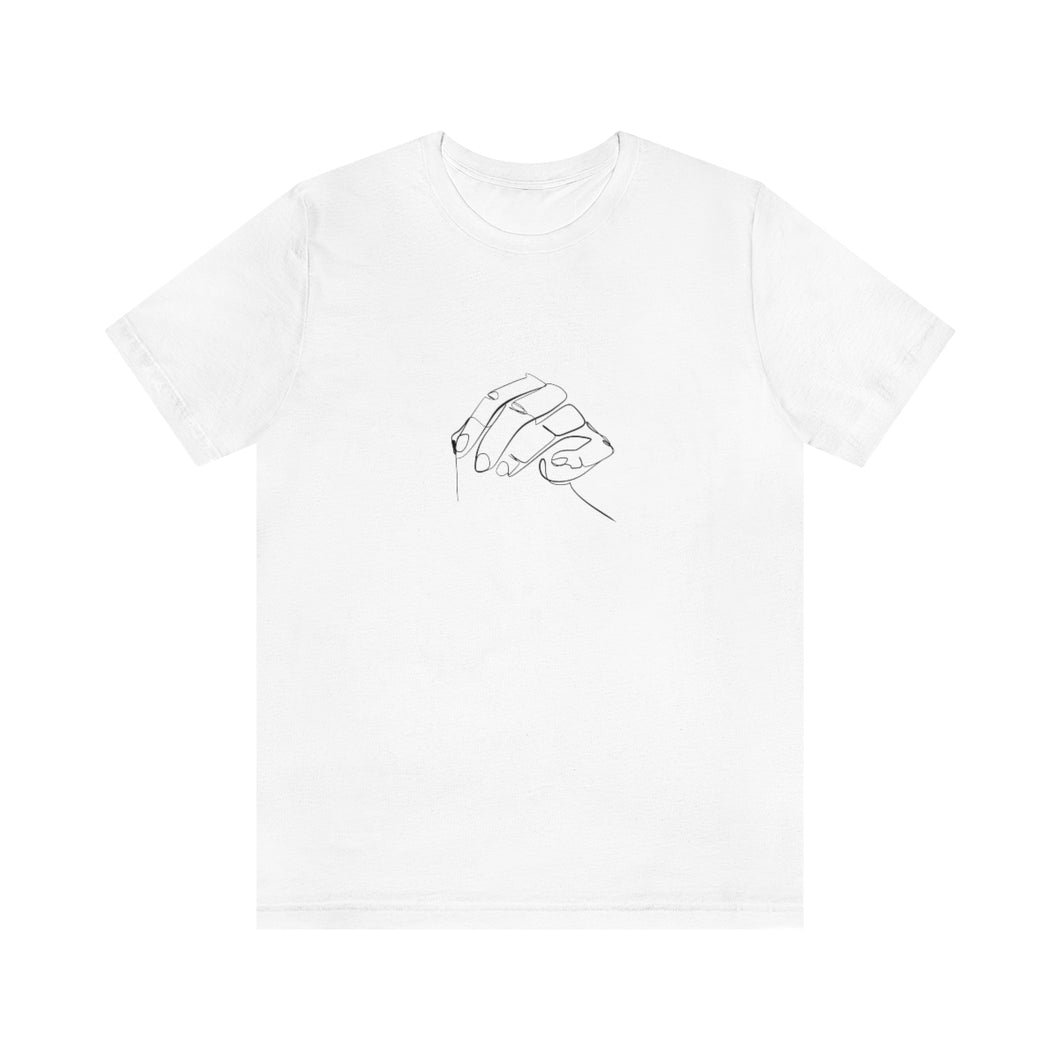 Acupuncture Line Art Short-Sleeve T-Shirt