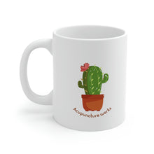 Load image into Gallery viewer, Acupuncture works with cute cactus Mug
