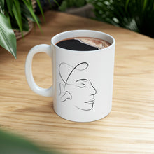 Load image into Gallery viewer, Facial Cupping Line Art Mug
